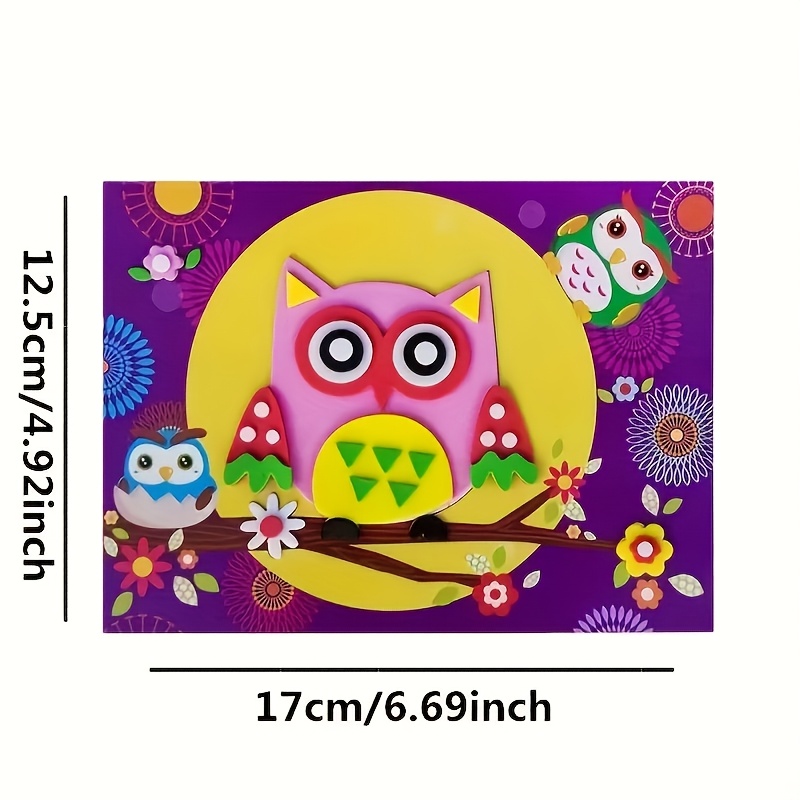 Children's 3D Stickers, 10 Ran - Science Project Diy 评论和价格
