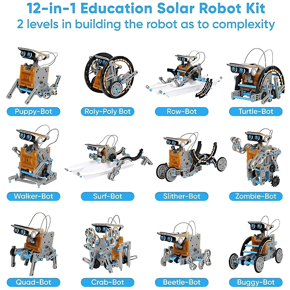 Solar Robot Building Blocks 12 - Science Robot 评论和价格