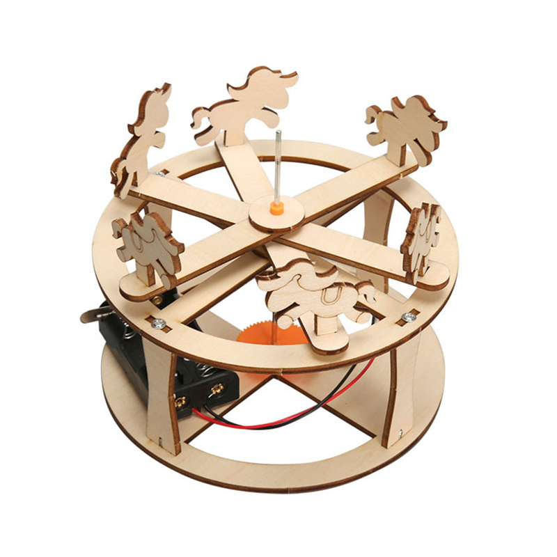 HUAHUABuild Your Own Carousel  - Science Project Diy 评论和价格