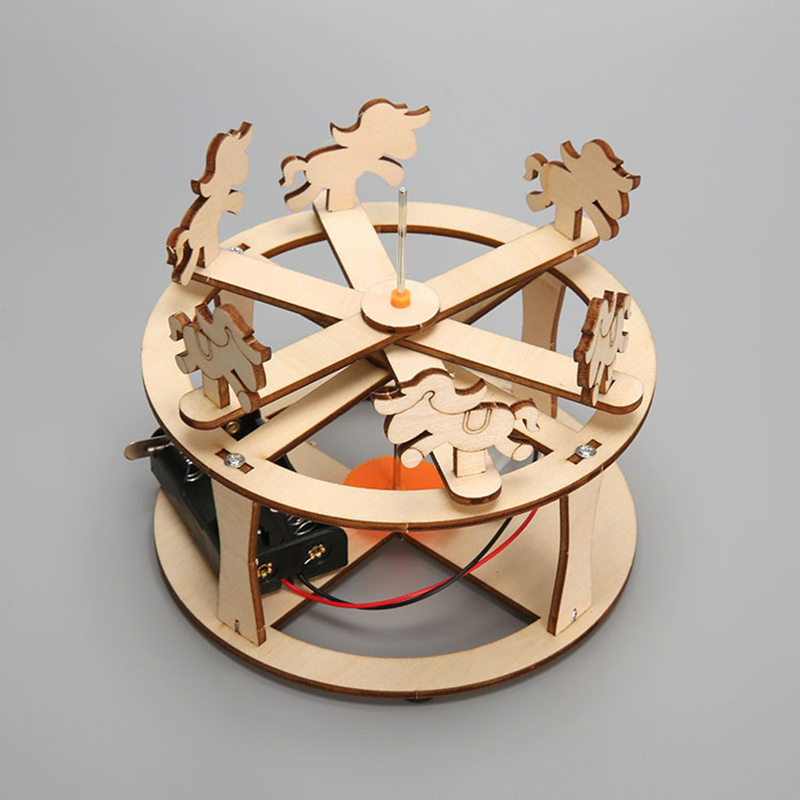 HUAHUABuild Your Own Carousel  - Science Project Diy 评论和价格