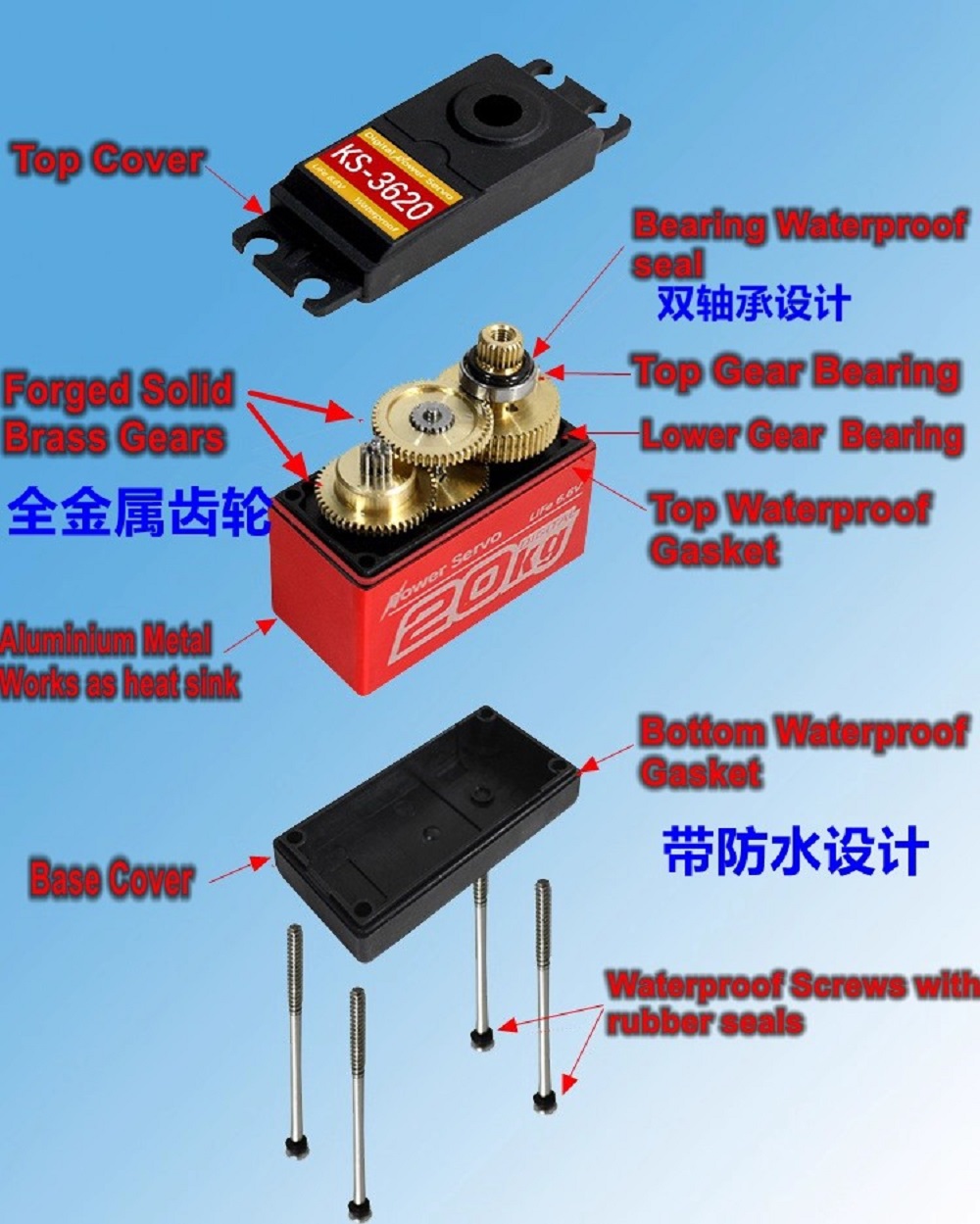 Arduino All-Metal 3 Dof Air Pu - Science Robot 评论和价格