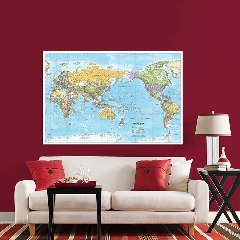 World Map 2012 Fabric Large Po - Star Map Poster 评论和价格