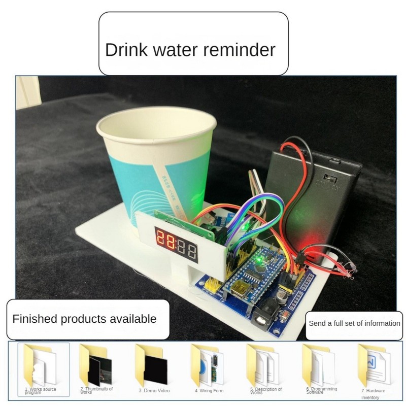 Drink Water Reminder Robot Han - Science Robot 评论和价格