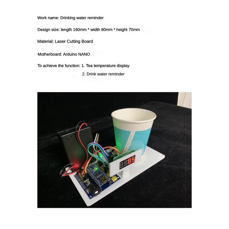 Drink Water Reminder Robot Han - Science Robot 评论和价格