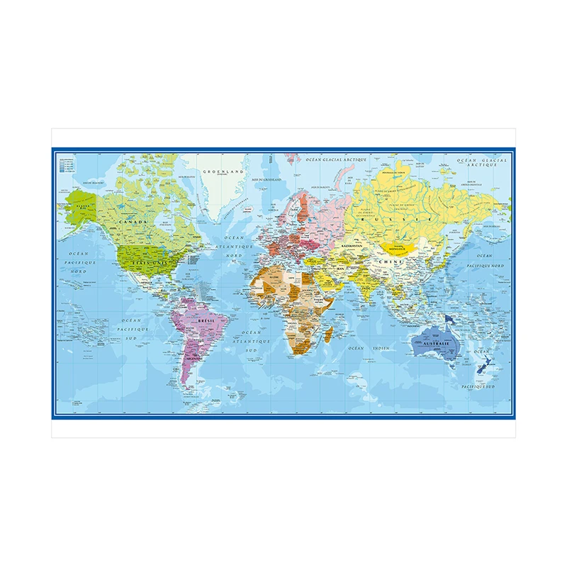Carte Du Monde World Map Wall  - Star Map Poster 评论和价格